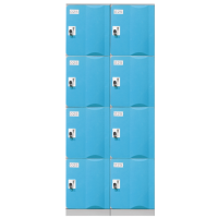 OLSSEN Plastic Lockers - 8 compartments (2x4)